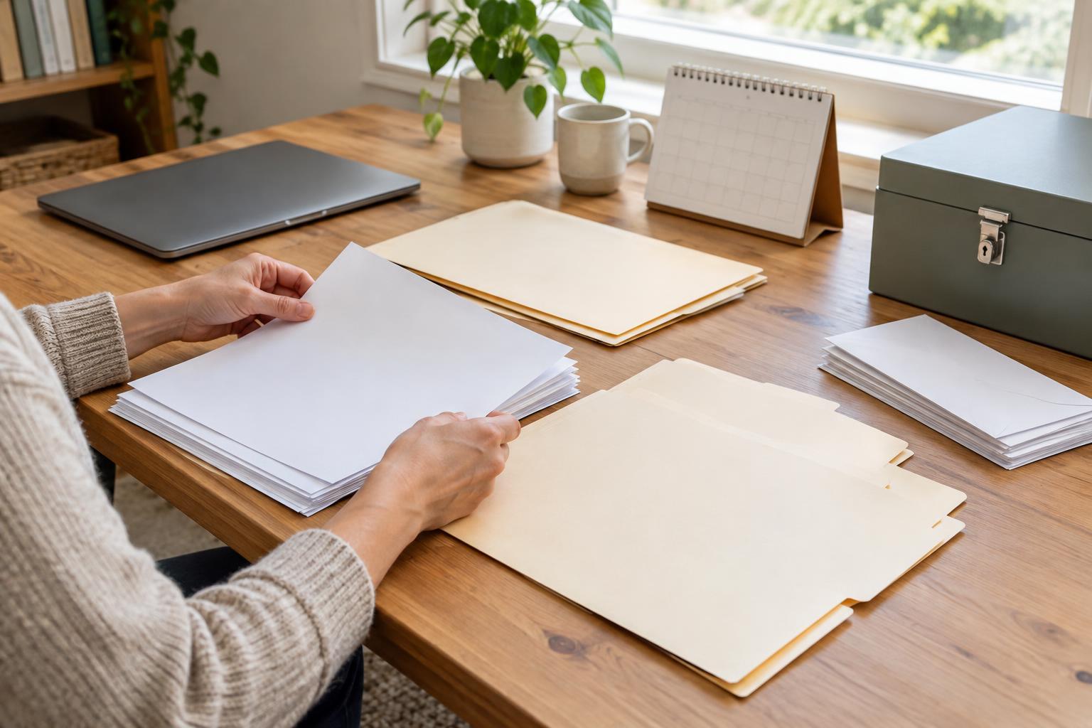 How to Build a Simple Filing System for Public-Service Paperwork