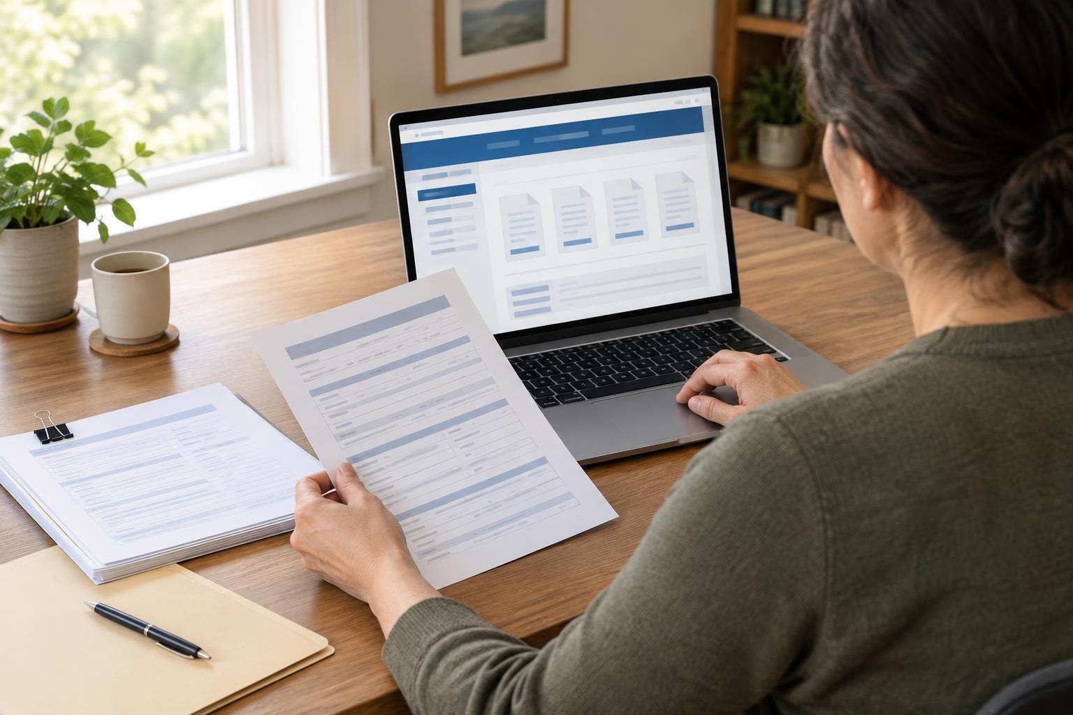 How to Find Current Forms and Instructions on an Agency Website