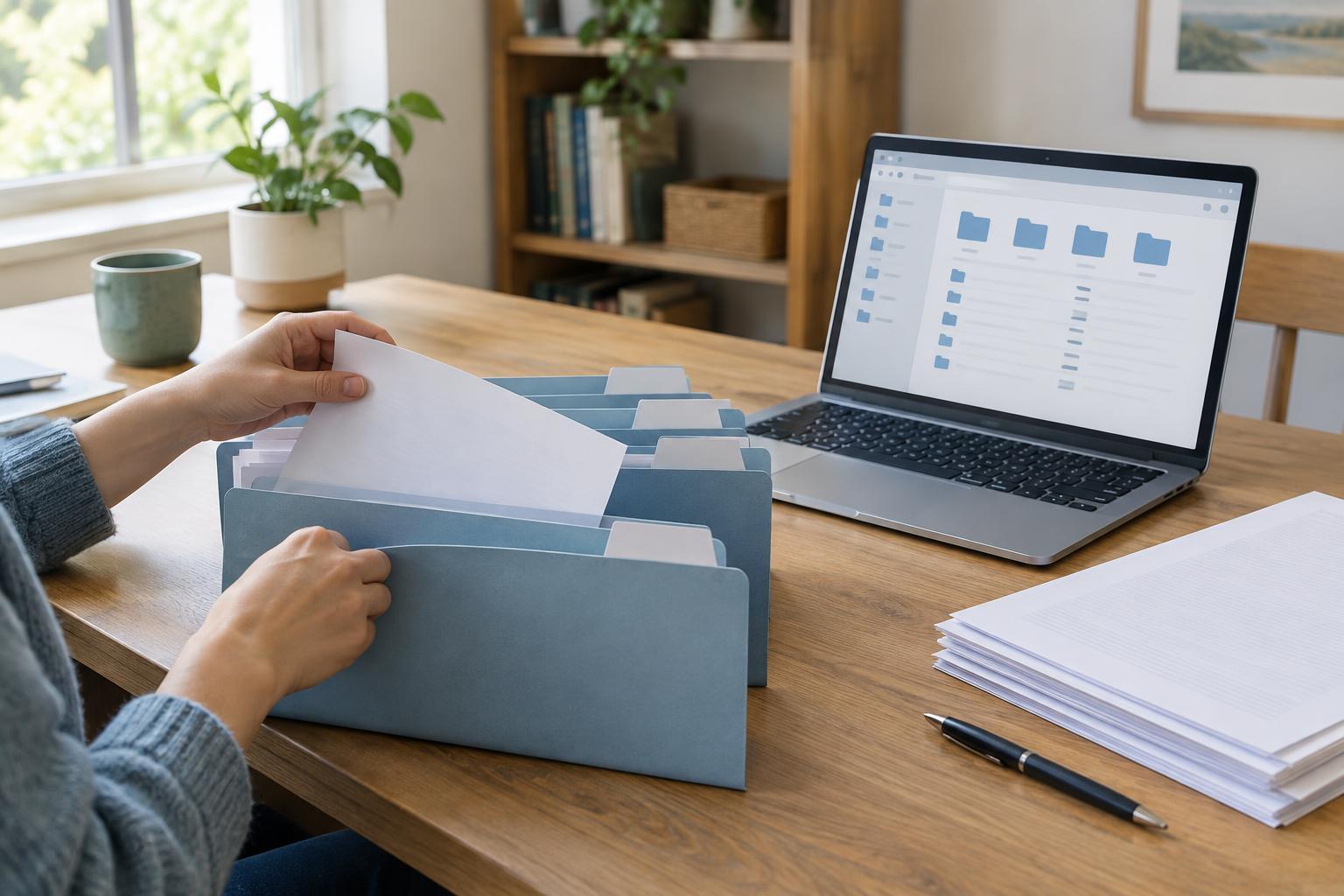 How to Label Paper and Digital Records So You Can Find Them Later